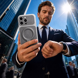 Luxgrip Mag suojakuori iPhone 14 Pro 6,1" harmaa
