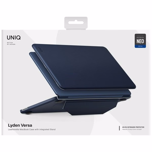 Uniq Lyden Versa suojakuori mallille MacBook Neo – väri: tummansininen