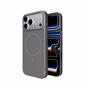 Puro Pulse iPhone 17 Pro polykarbonaatti suojakuori - harmaa