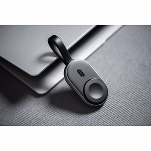 Ulkoinen akku Apple Watch:lle Forcell F-Energy Mini Power Watch 1A 2,5W 1200 mAh musta