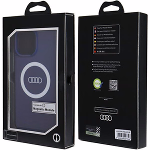 Audi IML Big Logo MagSafe case for iPhone 13 Pro Max - blue