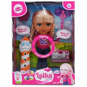 Playme Explorer -nukke tarvikkeilla, 30 cm