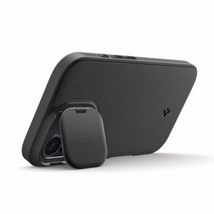 Spigen Optik Armor MagSafe Suojakuori iPhone 17:lle - musta
