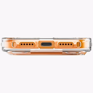 Uniq Heldro Air Suojakuori iPhone 17 Pro Max:lle Magclick-latauksella - Oranssi