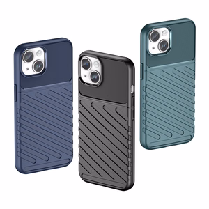 Panssaroitu iPhone 15 Plus Thunder Suojakuori - sininen