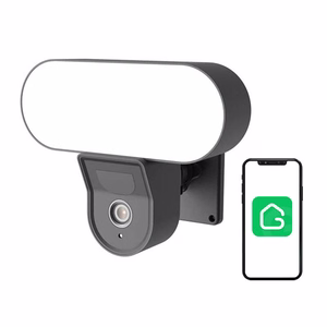 Älykäs ulkokäyttöinen WiFi-kamera Gosund IPC3 valonheittimellä, IP65 Tuya
