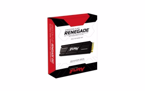 Kingston Technology 2000G RENEGADE PCIe 4.0 NVMe SSD jäähdyttimellä
