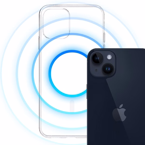 3mk Clear MagCase Suojakuori Apple iPhone 14 Plus:lle - läpinäkyvä
