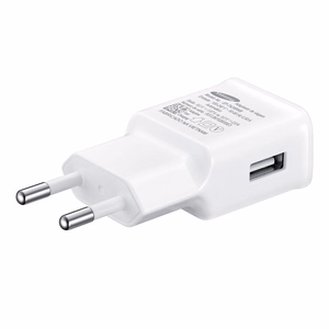 Laturi Samsung TA200NWE, valkoinen 15W (pakkauksen kanssa) + Type-C-kaapeli / 100 % aito /