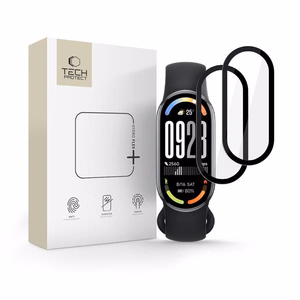 Tech-Protect Glass Flex+ 2-pack hybrid glass for Xiaomi Smart Band 10 / 10 NFC - black