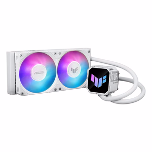 ASUS TUF Gaming LC III 240 ARGB White Edition prosessorin all-in-one nestejäähdytin 12 cm