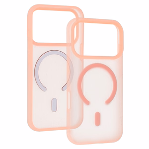 Tel Protect Mist Matte Magsafe Case for Samsung Galaxy A17 5G pink orange
