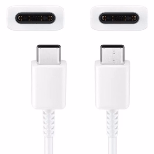 Samsung EP-DA705BWE USB-C – USB-C Kaapeli 25W 3A 1,0 m, valkoinen