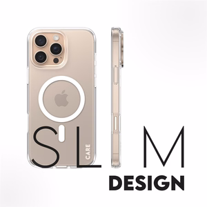 CARE by PanzerGlass Flagship suojakuori iPhone 16 Pro Max 6.9' valkoinen/valkoinen MagSafe 1340