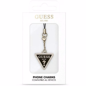 GUESS riipukset GUCPMTDCK (Triangle Diamond Charm with Rhinestones)