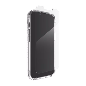 ZAGG setti Suojakuori + Karkaistu lasi LUXE BUNDLE iPhone 13 / 14 / 15 / 16e:lle - läpinäkyvä