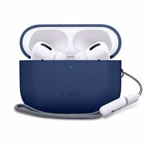 Tech-Protect Silikoninen Suojakuori AirPods Pro 3 -lle - laivastonsininen