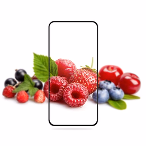 Crong 3D Armor Glass 9H tempered-glass screen protector for Huawei P40, with installation frame