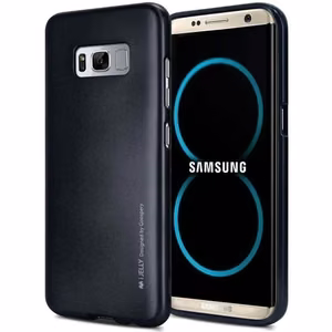 Mercury I-Jelly suojakuori Samsung Galaxy S8+ -laitteelle, musta