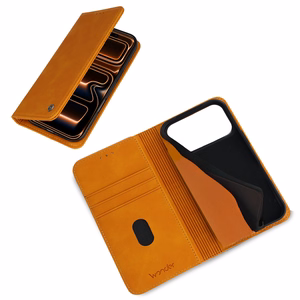 Wonder Smart Case iPhone 17 Pro Max:lle kosminen oranssi