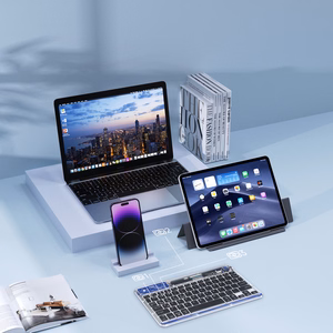 Dux Ducis CK Series Langaton Näppäimistö kannettavalle / tabletille / puhelimelle - läpinäkyvä