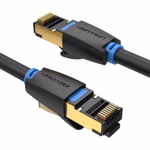 PATCH CABLE CAT.8 SFTP/3M BLACK IKABI VENTION