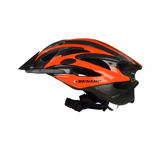 Dunlop säädettävä MTB-pyöräilykypärä, koko M, 55–58 cm, punainen / musta