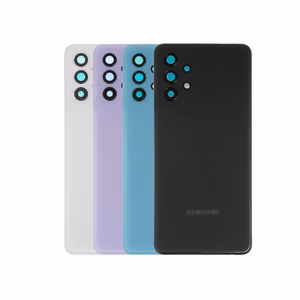 Back Cover Compatible With Samsung A325 A32 4G / Awesome Blue / (With Camera Lens) HQ
