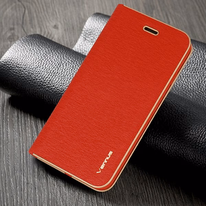 Vennus Book Suojakuori kehyksellä Samsung Galaxy S24 Ultra:lle punainen
