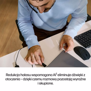 HP Poly Mission 425 USB langallinen kuulokemikrofoni