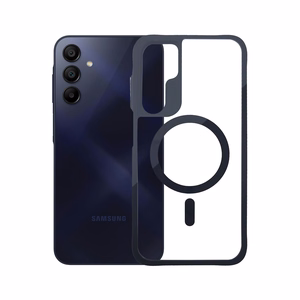 3mk Satin Armor MagCase Samsung Galaxy A15 5G:lle - läpinäkyvä