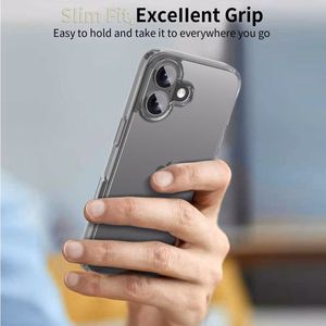 Tech-Protect FlexAir Hybrid Suojakuori iPhone 17:lle - Kirkas