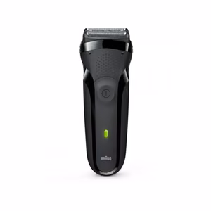 Braun Series 3 3-Flex 300s – akkukäyttöinen parranajokone, enintään 20 min, NiMH, musta