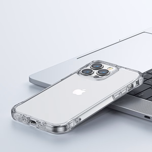 Joyroom Defender-sarjan kotelo kansi iPhone 14 panssaroitu koukku kansi jalusta kirkas (JR-14H1)