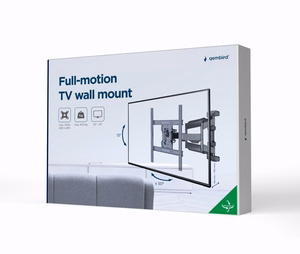 Gembird WM-75ST-01 TV mount/stand 190.5 cm (75") Black
