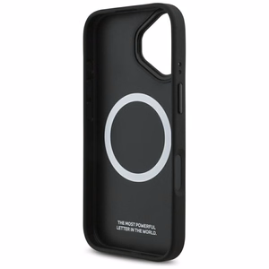 BMW M Quilted Logo MagSafe Suojakuori iPhone 17:lle - Musta