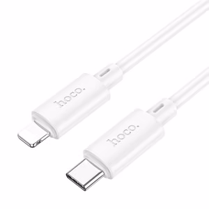 Hoco X88 USB-C - Lightning -kaapeli, PD 2.4A 20W, 1 m, valkoinen
