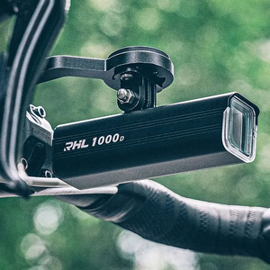 Rockbros RHL1500 pyörän etuvalo 5000mAh 1500lm IPX6 - musta