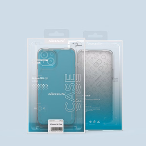 Nillkin Nature Pro iPhone 14 Plus kotelo, panssaroitu suojus, sininen suojus