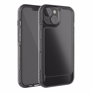 Ugly Rubber UMODEL -kuori iPhone 15 Plus 6,7'' läpinäkyvä musta