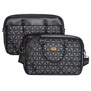 Wonder Briefcase Kannettava tietokone 15-16 tuumaa pico quilted musta