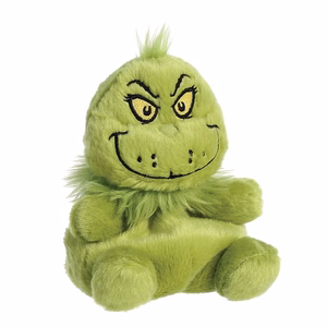 Grinch Palm Pals -istuva pehmolelu, 13 cm