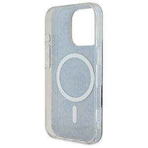 Guess IML 4G MagSafe Suojakuori iPhone 16 Pro Max:lle - Musta
