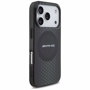 AMG Double Layer Transparent Graphics MagSafe -suojakuori iPhone 17 Pro - musta