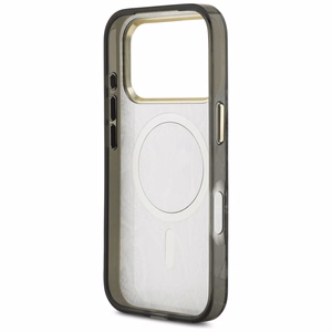 Guess Python Pattern MagSafe -suojakuori iPhone 17 Pro - musta