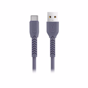 Maxlife MXUC-04 kaapeli USB - USB-C 1,0 m 3A, violetti
