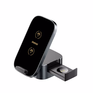 Dudao A11Pro+ 15W 3in1 induktiivinen laturi puhelimelle/älykellolle/kuulokkeille - musta