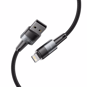 Tech-Protect UltraBoost Lightning / Lightning kaapeli 12W 2.4A 1m - harmaa
