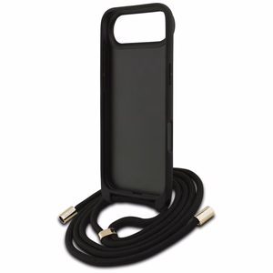 Guess 4G Big Logo Cord Stap Crossbody Case for iPhone 17 Air - Brown