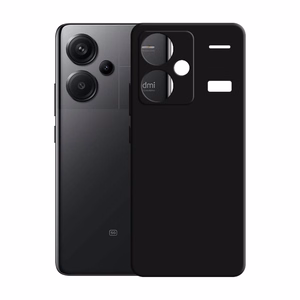 3mk silikonikuori Xiaomi Redmi Note 13 Pro+ - musta